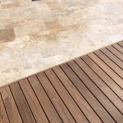 Holzterrasse