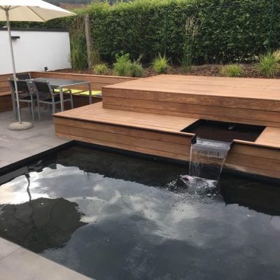Holzterrasse